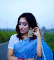 Halfsilk Saree Code hk -17