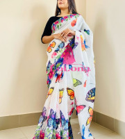 Digital print saree Code DP-6035