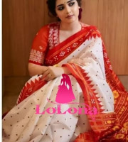Halfsilk Saree With  Blouse DF-04323