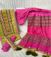কটন ব্লক থ্রিপিস CB-307