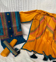 কটন ব্লক থ্রিপিস CB-309